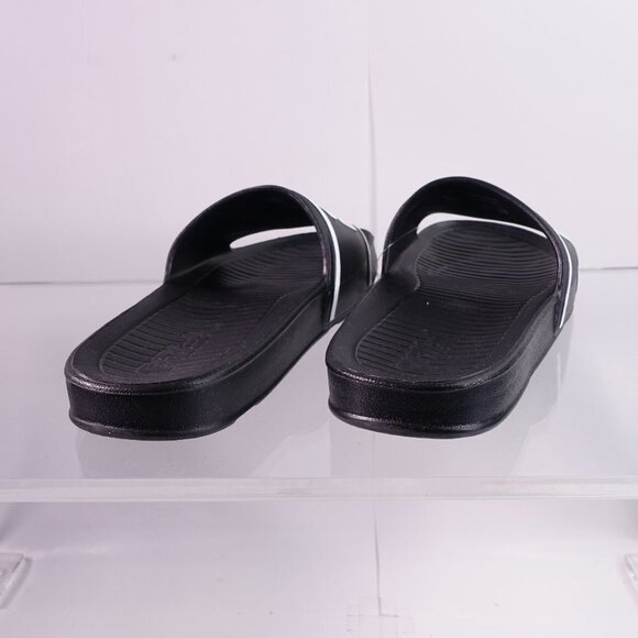Fila Sleek Slide Sandals Black/White - Picture 4 of 9
